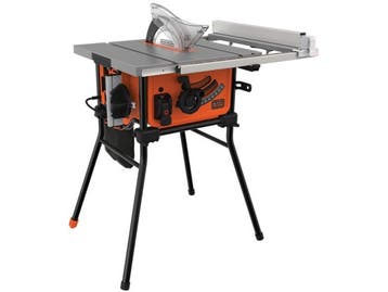 BLACK+DECKER BES720-QS - Tafelzaag 1800W - Zaagblad 254mm -, Doe-het-zelf en Verbouw, Verzenden, Nieuw, Black & Decker