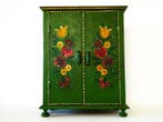 Handvervaardigd - Kabinet - Kastje / kabinet floraal