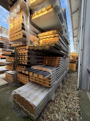 Damwand sandwichpanelen B-keus | 95/65 en 135/105 mm | €9,95, Ophalen, Gebruikt, Overige materialen, 50 tot 100 mm