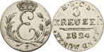 3 Kreuzer 1824, Sachsen-coburg-saalfeld Ernst 1806-1826, Verzenden