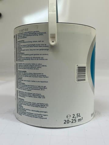 Histor Mat muurverf – Vuurpijl Knipholia 6781 – SET van 3 b, 5 tot 10 liter, Verzenden, Nieuw, Lak