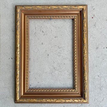 Vergulde Schilderij Lijst - Lijst - Hout, Antiek en Kunst, Curiosa en Brocante