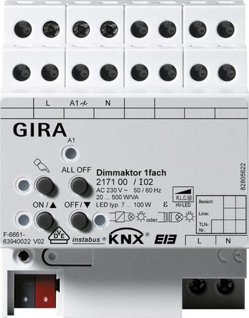 Gira KNX DIN-rail Dimactor-bussysteem - 217100, Verzenden, Nieuw, Overige typen