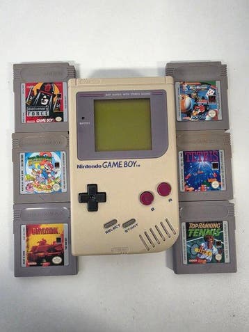 Nintendo - Gameboy Classic - Game Boy Classic & 6 Game, Nieuw