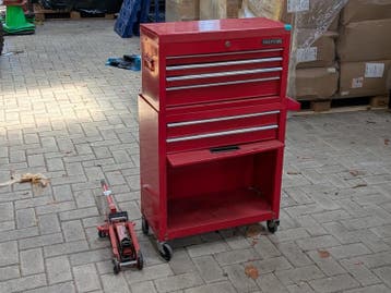 Garagekrik 2 ton met gereedschapswagen, O.a. Maxxstore, Nieuw