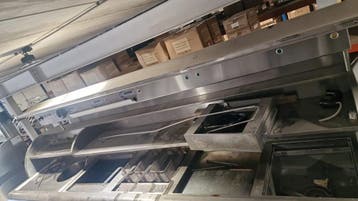 Nog niet gereviseerd - Perfecta bakwand friteuse HR 2xR 2x3M, Ophalen of Verzenden, Gebruikt
