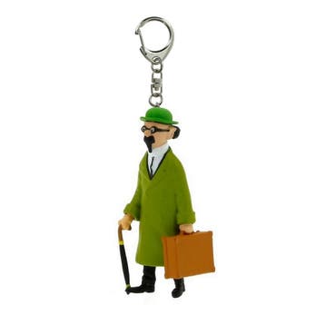 Kuifje PVC Sleutelhanger Zonnebloem met Valies 6 cm, Verzamelen, Stripfiguren, Ophalen of Verzenden, Nieuw