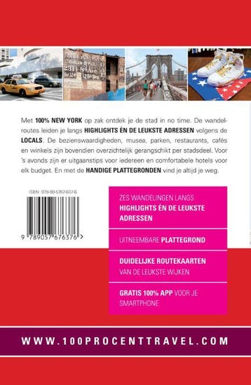 100% New York / 100% stedengidsen 9789057676376, Verzenden, Gelezen, Nellies Klaucke
