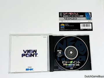 Neo Geo CD - View Point + Spine - Japan, Spelcomputers en Games, Verzenden, Gebruikt