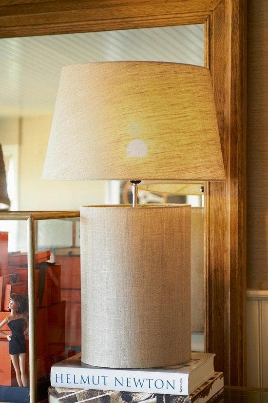 Riviera Maison Manhattan Club Lobby - Tafellamp - Creme, Antiek en Kunst, Antiek | Lampen, Verzenden