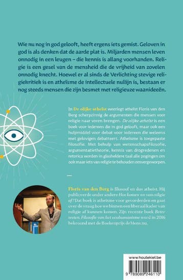De olijke atheïst 9789089246110 Floris van den Berg, Verzenden, Zo goed als nieuw, Floris van den Berg