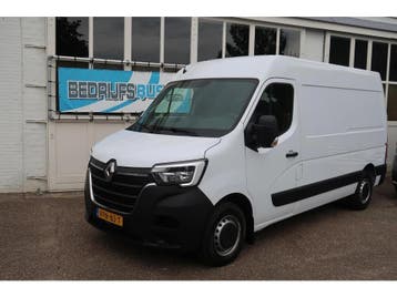 Zakelijke lease - Renault Master 135PK L2H2 EDITION 1eEig,, Regensensor, Stof, Gebruikt, Wit
