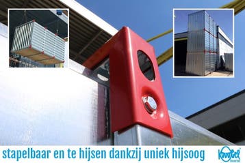 Nieuw Metalen berging schuur demontabele opslagcontainer, Tuin en Terras, Tuinhuizen, Nieuw, Metaal, Schuur