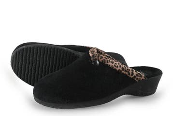 Nelson Pantoffels in maat 39 Zwart, Verzenden, Zwart, Zo goed als nieuw, Nelson