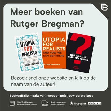 Morele ambitie 9789493254572 Rutger Bregman, Verzenden, Zo goed als nieuw, Rutger Bregman