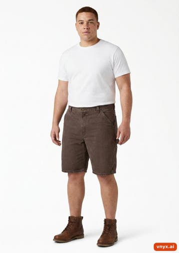 Dickies Korte broeken Heren maat 38 Bruin Vintage, Ophalen of Verzenden, Nieuw