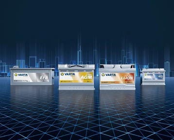 VARTA Auto ACCU s AGM / EFB / SLI 24u StartStop accus, Ophalen of Verzenden, Nieuw, Maserati