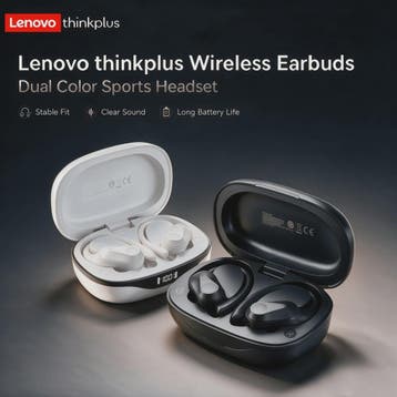 Lenovo LP75 Draadloze Sportoordopjes met Bluetooth 5.3, Hifi, Verzenden, Nieuw