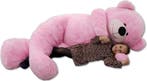 Reuzenknuffelbeer Roze 220cm | Nieuw | Scherpe Prijs, Ophalen of Verzenden, Nieuw, Beer