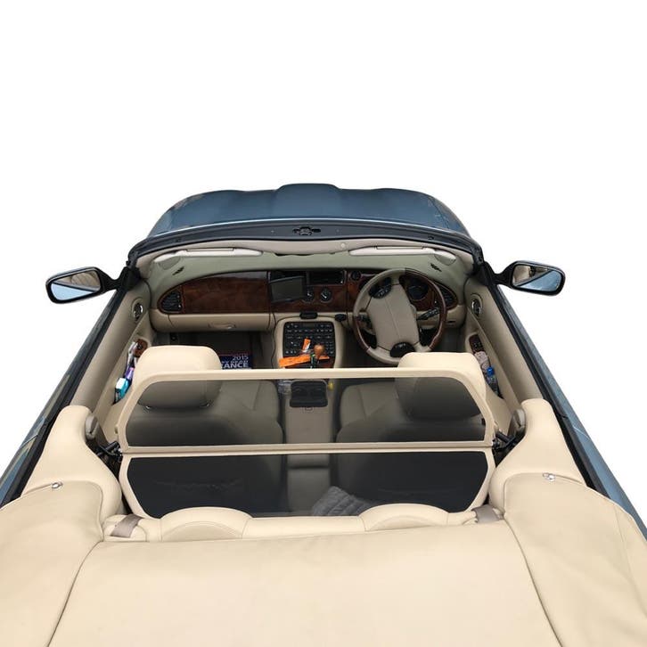 Jaguar XK (1996-2006) Cabrio windscherm Beige windscherm op, Auto diversen, Overige Auto diversen, Ophalen of Verzenden