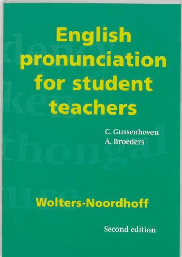 English pronunciation for student teachers, 9789001167035, Verzenden, Zo goed als nieuw, HBO