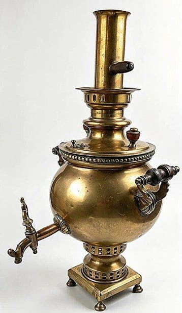 Manufaktur von Michail Alexejewitsch Subow - Samovar -, Antiek en Kunst