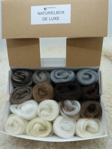 Lontwol Naturel-box De Luxe, Ophalen of Verzenden, Nieuw, Overige typen