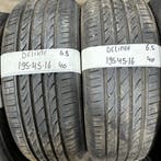 2x 195-45-16 Delinte Zomer 2x 6.5mm €40 Per Band 195 45 16, Ophalen, Gebruikt, 16 inch, Band(en)