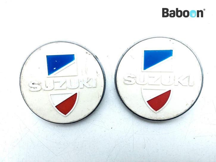 Embleem Universeel Suzuki Set, Reflector replacement, Motoren, Onderdelen | Overige, Gebruikt, Verzenden