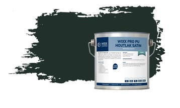 Wixx PRO PU Houtlak Satin Grachtengroen | Q0.05.10 5L, Verzenden, Nieuw, Lak, Minder dan 5 liter
