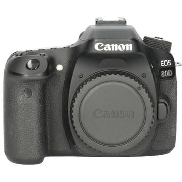 Tweedehands Canon EOS 80D Body CM6981, Audio, Tv en Foto, Fotocamera's Digitaal, Ophalen of Verzenden, Gebruikt, Spiegelreflex