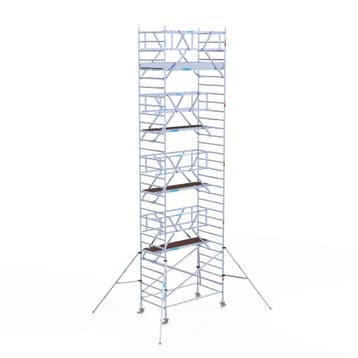 Rolsteiger Professional 135x250 10,2m werkhoogte vrijstaand, Verzenden, Nieuw, Rolsteiger of Kamersteiger, 5 meter of hoger