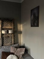 Houten decobord / paneel Sobere kruik met tak 55 x 45 cm, Ophalen of Verzenden, Nieuw