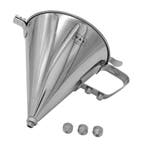 GGM Gastro | Fondanttrechter van RVS - Hoogte: 230mm | FTW18, Zakelijke goederen, Verzenden, Nieuw in verpakking, RVS Meubilair