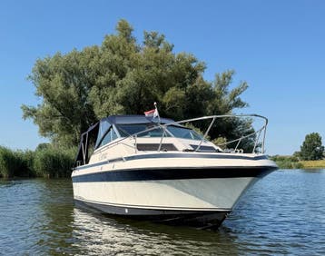 Speedcruiser 8.6m Mercruiser V8 Boegschroef, Benzine, Keuken, Gebruikt, Binnenboordmotor