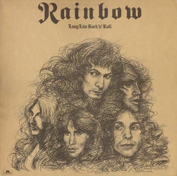 Rainbow - Long Live Rock N Roll (LP 1978), Cd's en Dvd's, Vinyl | Rock, Ophalen of Verzenden, Gebruikt