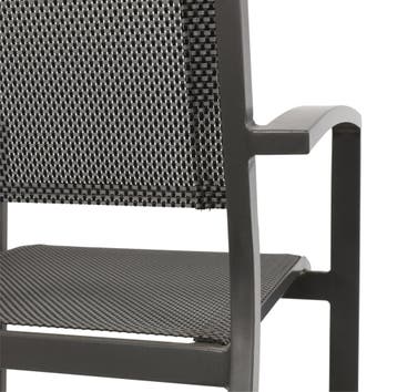 Tuinstoel Stapelbaar Mojito Negro Antraciet Lesli Living, Verzenden, Nieuw