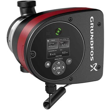 GRUNDFOS POMP MAGNA3  25-40-180 NIEUW 97924623, Doe-het-zelf en Verbouw, Verwarming en Radiatoren, Ophalen of Verzenden, Nieuw