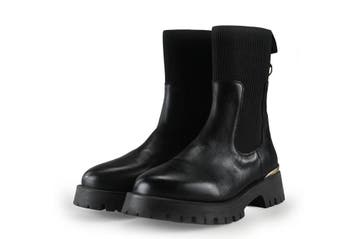 Fly London Enkellaarzen in maat 38 Zwart, Kleding | Dames, Schoenen, Verzenden, Zwart, Lage of Enkellaarzen, Zo goed als nieuw