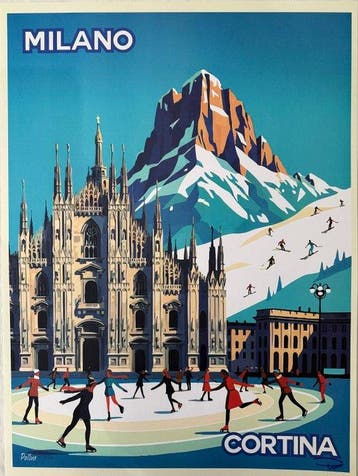 POLLUX - POLLUX Art Print - Milano & Cortina Winter