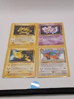Pokémon - 4 Card - Pikachu, Electabuzz, Mewtwo, Dragonite WP, Nieuw