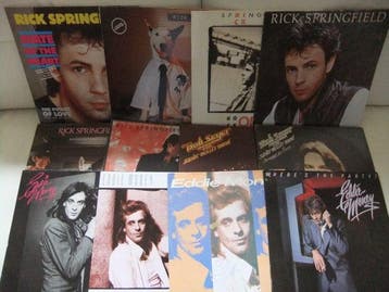 Bob Seger ,Rick Springfield , Eddie Money - 9 x LP , 1 x, Nieuw in verpakking