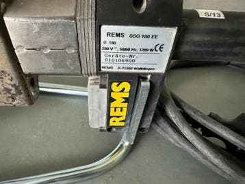 Rems Elektro lasspiegel SSG 180 EE s/13, Doe-het-zelf en Verbouw, Ophalen of Verzenden, Nieuw