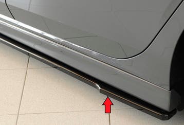 Side skirt aanzetstuk | geschikt voor Volkswagen Golf 7 2012, Verzenden, Nieuw