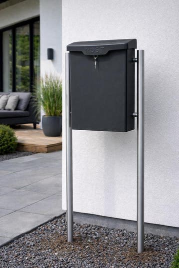 Vernieuwde Ptt brievenbus van Staal in 4 kleuren, Tuin en Terras, Nieuw