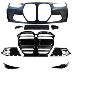 M4 G80 G82 Look Voorbumper BMW 3 Serie G20 G21 B6459, Auto-onderdelen, Nieuw, Voor, BMW, Bumper