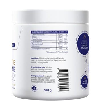 Vitakruid Elite Creatine Complex 30 dagen - 261gr, Ophalen of Verzenden, Nieuw, Overige typen