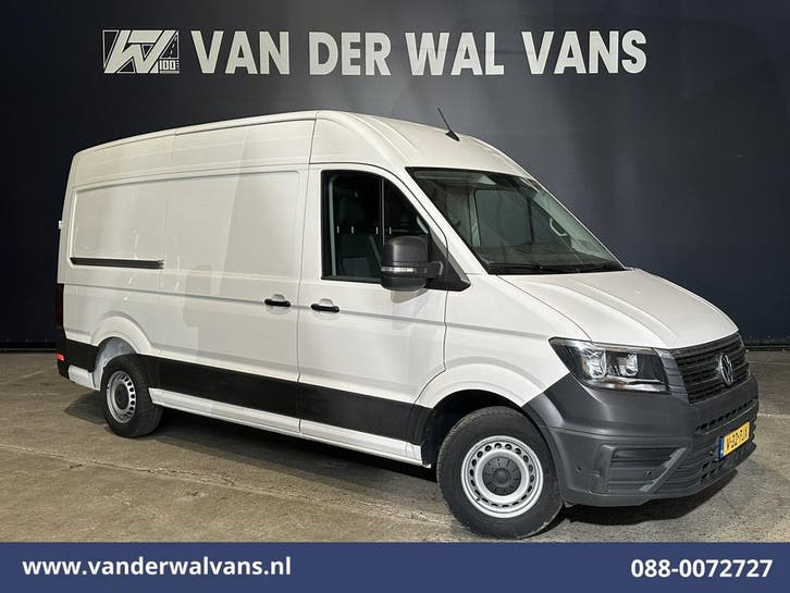 Volkswagen Crafter | 2.0 TDI L3H3 L2H2 Euro6 Airco | Apple, Auto's, Bestelauto's, Dealer onderhouden, Te koop, Handgeschakeld