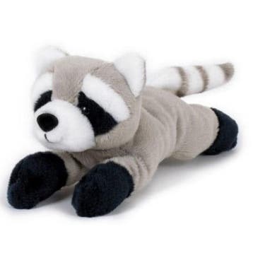 Semo wasbeer knuffel - pluche - grijs - 13 cm, Kinderen en Baby's, Speelgoed | Knuffels en Pluche, Verzenden, Nieuw