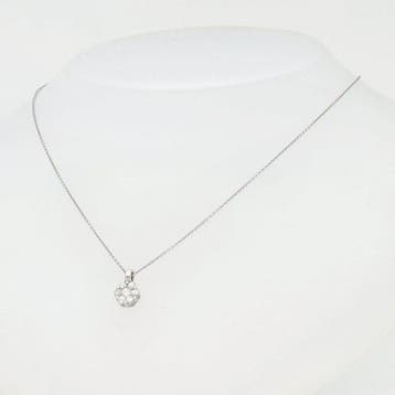Ketting met hanger - 18 karaat Witgoud Diamant (Natuurlijk), Sieraden, Tassen en Uiterlijk, Antieke sieraden